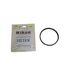 Nikon 72mm UV Filtre – Nikon D7500 D7200 D7100 Z6 Z7 Uyumlu  AF-S 18-200mm, 24-120mm, 28-300mm Lensler İçin Lens Koruyucu UV Filter
