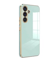Samsung Galaxy S25 Kılıf Volet Silikon - Açık Yeşil