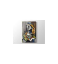 Pablo Picasso - Woman With Turk Costume - Türk Kostümlü Kadın Tablo - 106091 - 40x30 Cm