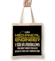 I Am A Mechanical Engineer Bez Çanta Uzun Saplı