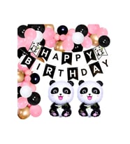 PANDA BALON ZİNCİR SET