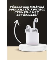 7 Kordonlu Akıllı Saat 2.Nesil Kulaklık Yüksek Ses Kaliteli Uzun Pil Ömrü