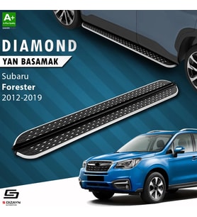 S-Dizayn Subaru Forester 4 Diamond Krom Yan Basamak 183 Cm 2012-2019