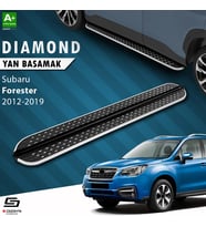 S-Dizayn Subaru Forester 4 Diamond Krom Yan Basamak 183 Cm 2012-2019