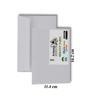 Mektup Zarfı Silikonlu 114x162 Mm 100 Adet 1 Paket Artlantis Cırtlı Beyaz Zarf Takı Zarfı Düğün Para Zarfı