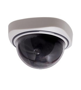 Ayt Powermaster PM-1200 Maket Dome Dummy Kamera Kırmızı Ledli Pilli Sah te Caydırıcı Kamera