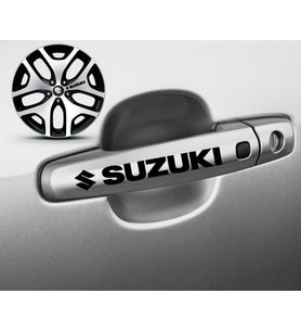 S uzuki Kapı Kolu Sticker 10Adet MD6