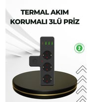 Masa Üstü Çoklu Priz USB ve Type-C Çıkışlı Güç Dağıtıcı
