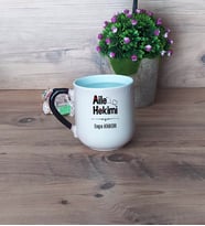 Aile Hekimi Kupa Bardak Sihirli Oval Fotoğraflı Tıp Bayramı Hediyesi