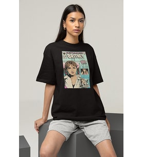 Britney Spears Baskılı Unisex Oversize Şarkıcı Tişört