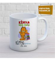 Kişiye Özel İsim Yazılabilir Kimya Öğretmeni Kupa Bardak