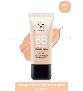 Golden Rose Bb Cream Beauty Balm No Fair No:02