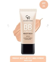 Golden Rose Bb Cream Beauty Balm No Fair No:02