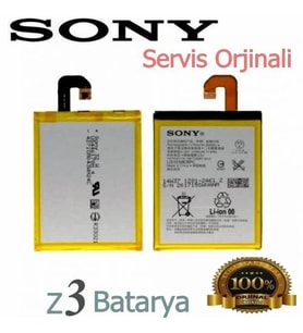 Sony Xperia Z3 Batarya - Servis ürünü - LIS1558ERPC -