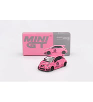 Mini GT 851 ABARTH 595 LB-WORKS x Abas Works Pembe 1/64 Model Araba