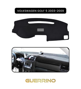 VOLKSWAGEN Golf 5 (2003-2009)TORPİDO KORUMA HALISI SİYAH KENAR