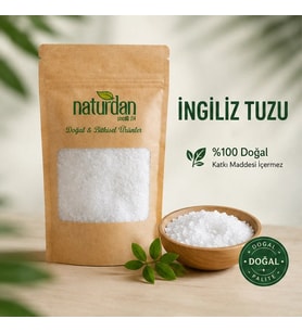 Doğal 5 Kg Ingiliz Tuzu, Magnezyum Sülfat, Epsom Salt