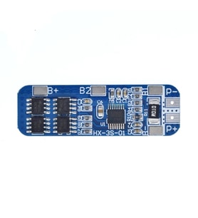 3S 10A BMS Lityum Li-ion Batarya Koruma Kartı - 18650 Li-ion Lipo