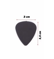 SİYAH GİTAR PENA - SERT PENA 3,5CM 