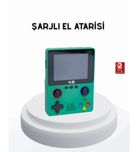 3.5 İnç Ips Ekranlı Taşınabilir Oyun Konsolu Ergonomik Çift Tetikli