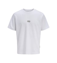 Jack & Jones Core Erkek Tişört Ön Baskılı Kısa Kollu Bisiklet Yaka