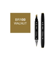 TOUCH TWIN BR100 ÇİFT UÇLU MARKER WALNUT