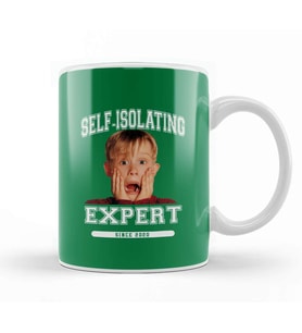 Kevin McCallister Self Isolating Expert Home Alone Kupa Bardak Porselen