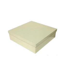 Komple Karton Kutu 30X30X10 CM (10 Adet)  Krem