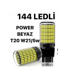T20 W21/5w Çift Duy 7443 Dipsiz Gündüz Farı, Stop ve Geri Vites Ledi