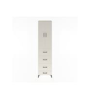 Hyperion Dolap 3 Raflı 4 Çekmeceli 2 Kapaklı 60x44x243 Aytaşı-Aytaşı