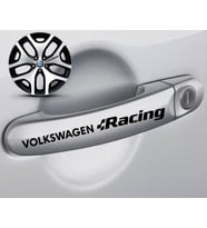 Volkswage n Racing Kapı Kolu Sticker 10Adet