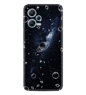 Xiaomi Redmi Note 12 4g Kılıf Resimli Desenli Silikon Platinium Series Galaxys 1898