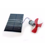 Güneş Paneli, Mini Motor ve Pervane Seti