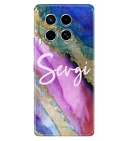 Tecno Camon 16 18 19 20 20C 30 40 Neo Pro Premier Kılıf İsim Yazılı Kişiye Özel - Model-10 (Çok Renkli)