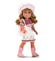 SUNMAN ELEGANCE BEBEK CARLOTA ŞAPKALI 33CM  SNM60174