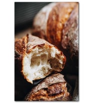 Cakatablo  Bölünmüş Tahıllı Ekmek MDF Tablo