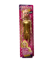 Barbie Altın Model Bebek 30 Cm Uzunluğunda