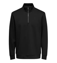JACK JONES ONLY&SONS Erkek Yarım Fermuar Sweatshirt 22037612