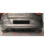 Vw Polo 6C GTI Flap Flaplar Splitter Bıçak 5 Parça