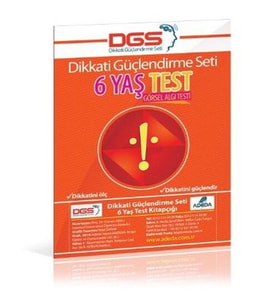 Dikkati Güçlendirme Seti 6 Yaş Test