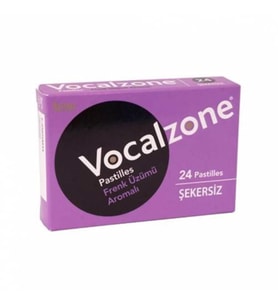 Vocalzone Frenk Üzümlü Pastil 24'lü