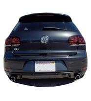 Volkswagen Golf 6 (2009-2012) GTI Arka Tampon Eki - Difüzör (Plastik)