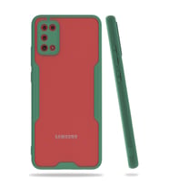 Samsung Galaxy A02s Kılıf Platin Silikon - Yeşil