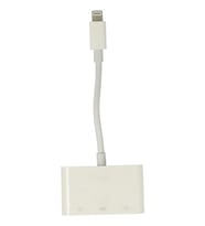APR23 Iphone Otg 3in1 - Beyaz
