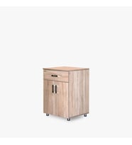 Çok Amaçlı 104038 SET ALTI Dolap BEYAZ ERİK 60*60 Hard Parlak Suntalem El Yapım (Kahverengi)