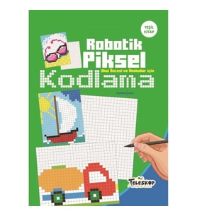 Robotik Piksel Kodlama Yeşil Kitap