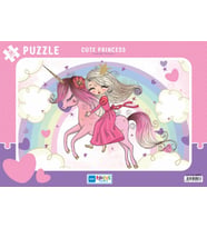 Blue Focus Cute Princess (Sevimli Prenses) - Puzzle 30 Parça