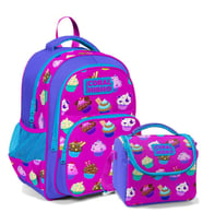 Coral High Kız Çocuk Cupcake  İlkokul Sırt Çantası ve Beslenme Çantası