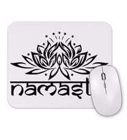 Namaste Yoga 03 Mouse Pad