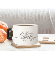 BK Gift Kişiye Özel İsimli Siyah Kulplu Çay & Kahve Fincanı-1, Arkadaşa Hediye, Sevgiliye Hediye